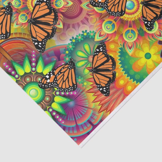 Schmetterling Seidenpapier (Ausschnitt)