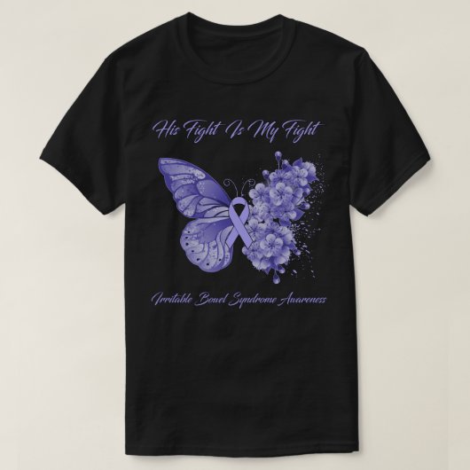 Schmetterling sein Kampf ist mein Kampf reißender  T-Shirt (Design vorne)