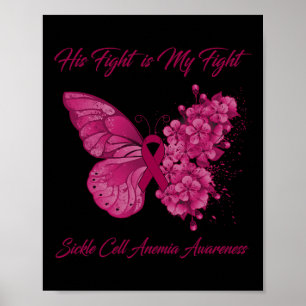 Schmetterling Sein Kampf ist meine Anämie der Sich Poster