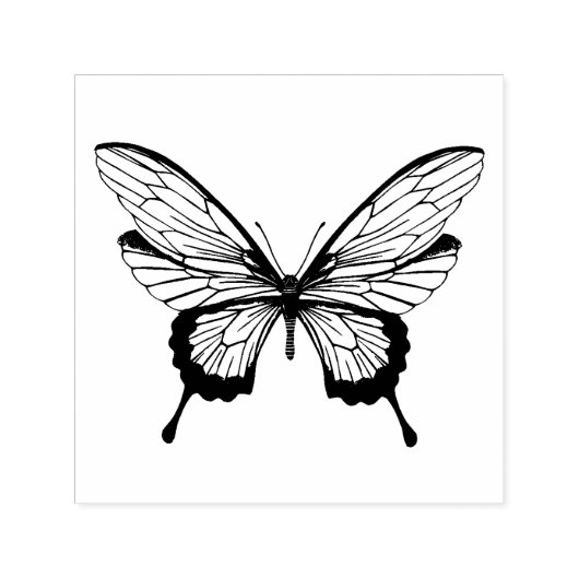 Schmetterling Selbstfärbestempel Permastempel (Design)