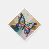 Schmetterling Serviette (Ecke)