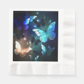 Schmetterling Serviette (Vorderseite)