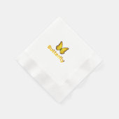 Schmetterling Serviette (Ecke)