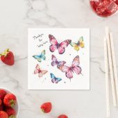 Schmetterling  serviette (Beispiel)