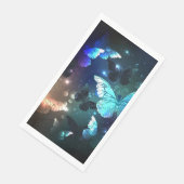 Schmetterling Serviette (Ecke)
