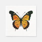 Schmetterling Serviette (Vorderseite)