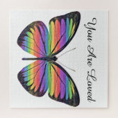 Schmetterling Sie sind lieben Jigsaw Puzzle (Horizontal)
