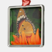 Schmetterling Silbernes Ornament (Links)