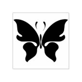 Schmetterling Silhouette Briefmarke Gummistempel (Prägung)