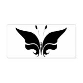 Schmetterling Silhouette Briefmarke Gummistempel (Prägung)