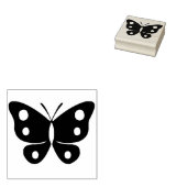 Schmetterling Silhouette Briefmarke Gummistempel (Stempel)
