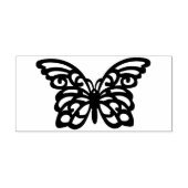 Schmetterling Silhouette Briefmarke Gummistempel (Prägung)