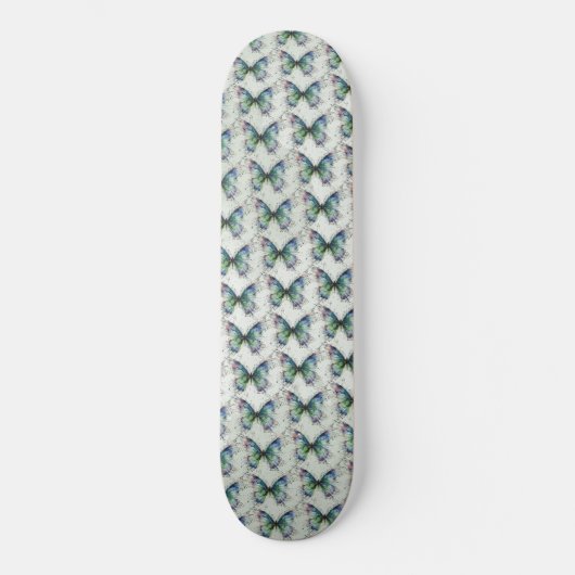 Schmetterling Skateboard (Vorderseite)