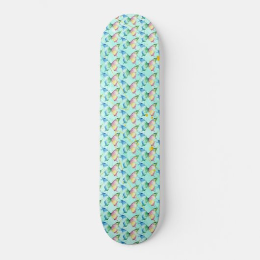 Schmetterling Skateboard (Vorderseite)