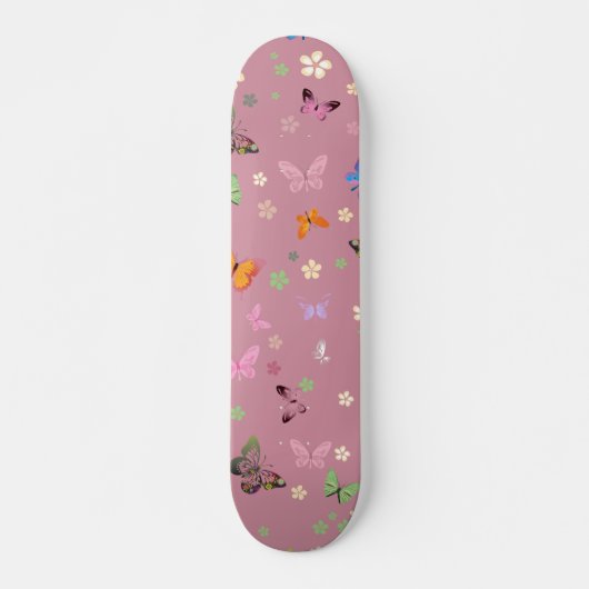 Schmetterling Skateboard (Vorne)