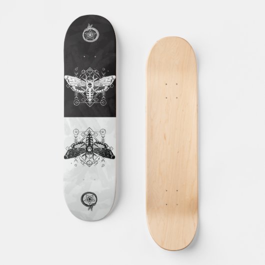 Schmetterling-Skateboards Skateboard (Vorderseite)