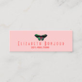 Schmetterling - Slim Business / Calling Cards Telefonnummerkarte (Vorderseite)