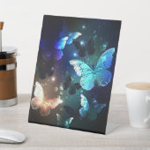 Schmetterling Sockelschild (In SItu)