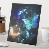 Schmetterling Sockelschild (In Situ)