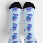 Schmetterling Socken (Oben)