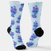 Schmetterling Socken (Gewinkelt)