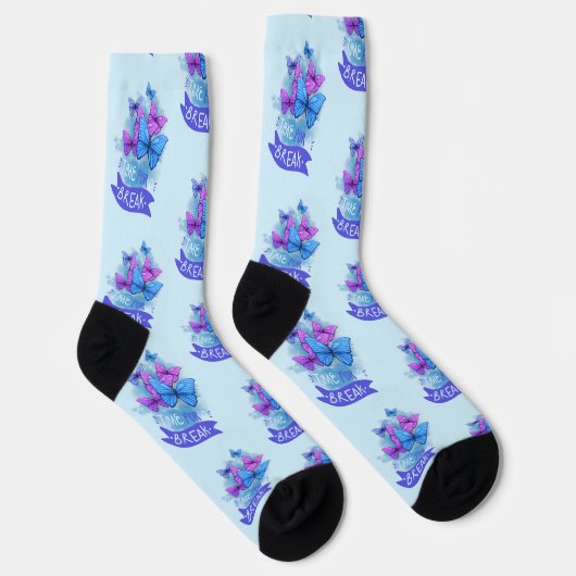 Schmetterling Socken (Rechts)