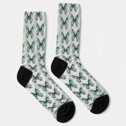 Schmetterling Socken (Rechts)