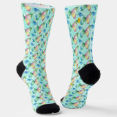 Schmetterling Socken (Gewinkelt)