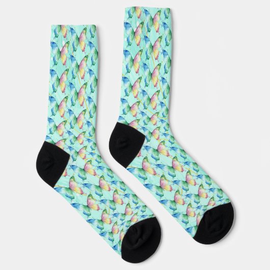 Schmetterling Socken (Rechts)