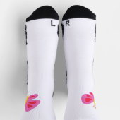 Schmetterling Socken (Oben)