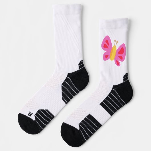 Schmetterling Socken (Links)