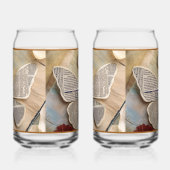 Schmetterling-Sodawasser-Glas Dosenglas (Rechts)