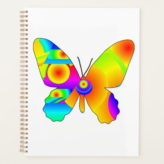 Schmetterling Sonnenaufgang Planer (Vorderseite)