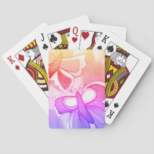 Schmetterling Spielkarten
