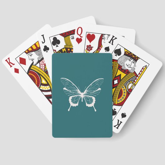 Schmetterling Spielkarten (Rückseite)
