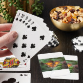 Schmetterling Spielkarten (In Situ)