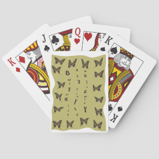 Schmetterling Spielkarten