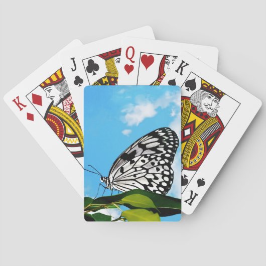 Schmetterling Spielkarten (Rückseite)