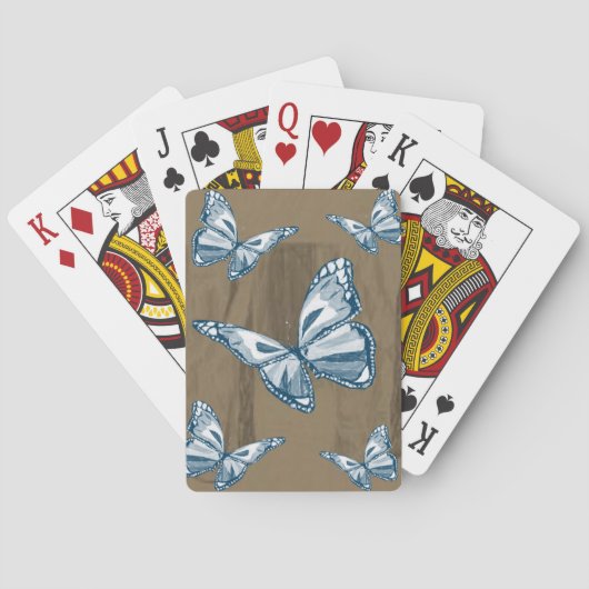 Schmetterling Spielkarten-Deck Spielkarten (Rückseite)