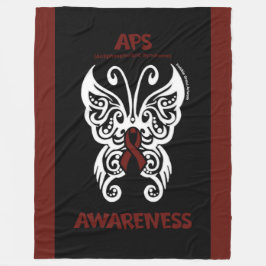 Schmetterling/Stamm...APS Fleecedecke