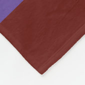 Schmetterling/Stamm...Arachnoiditis Fleece Blanket (Ecke)