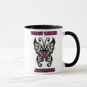 Schmetterling/Stamm...Brustkrebs Tasse