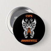 Schmetterling/Stamm... CRPS Button (Vorne & Hinten)
