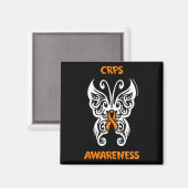 Schmetterling/Stamm... CRPS Magnet (Vorderseite/Rückseite)