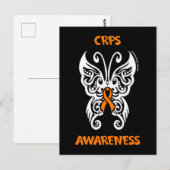 Schmetterling/Stamm... CRPS Postkarte (Vorne/Hinten)