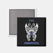 Schmetterling/Stamm...CVS Magnet (Vorderseite/Rückseite)
