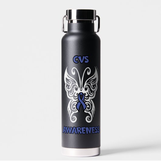 Schmetterling/Stamm...CVS Trinkflasche (Vorne)