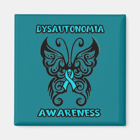 Schmetterling/Stamm...Dysautonomie Magnet (Vorne)