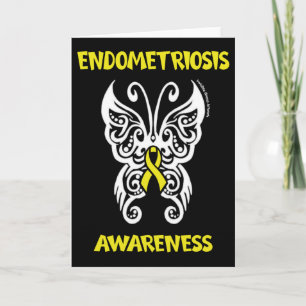 Schmetterling/Stamm...Endometriose Karte