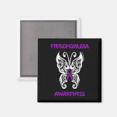 Schmetterling/Stamm.. Fibro Magnet (Vorderseite/Rückseite)